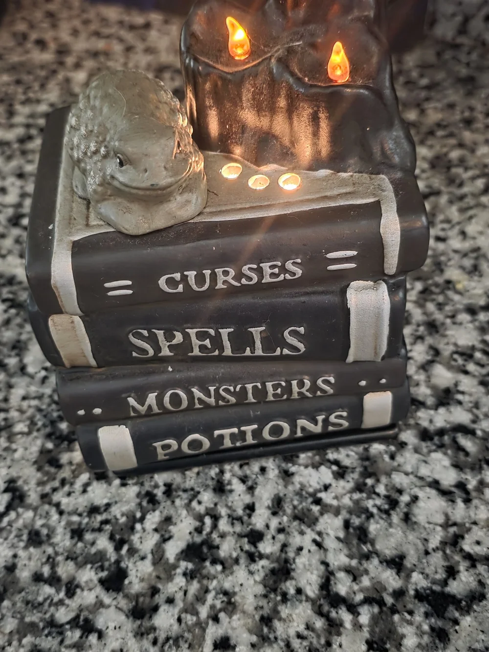 Witchy Spell Books Wax Warmer With Wax Melts & Silicone Molds